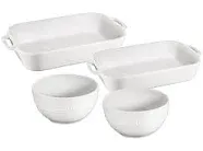 Staub Ceramic 4-Piece Baking Dish Set