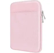 TiMOVO 9-11 Inch Tablet Sleeve Bag for iPad 10th Gen. 10.9", iPad 9th/8th/7th Gen. 10.2", iPad Air 11/Air 5th/4th Gen. 10.9",Galaxy Tab A9+/A9 Plus 11", Protective Bag with Pockets, Pink