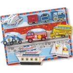 Melissa & Doug Chunky Puzzle Vehicles