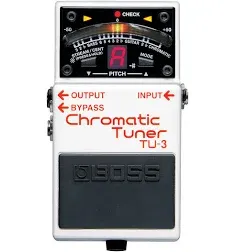 BOSS CHROMATIC TUNER Chromatic Tuner TU-3 from Japan w/ Tracking NEW