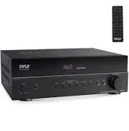 Pyle 5.2 Channel Hi-Fi Home Theater Receiver - 1000W MAX Wireless BT Surround Sound Stereo Amplifier System with 4k Ultra HD Support, MP3/USB/DAC/FM Radio, Ideal for Immersive Home Audio Experience