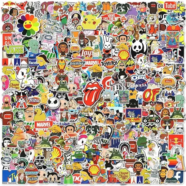 Generic 300pcs Cool Stickers