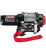 Badland 3500 Lb. ATV Powersport 12V Winch with Automatic Load-Holding Brake