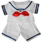 TEDDY BEAR CLOTHES Sailor Outfit - 16&#034;/40cm BUILD a