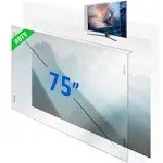 SaharaCase ZeroDamage 75&#034; TV Screen Protector Clear (ZD-TV-CL-75)