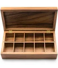 Ironwood Gourmet Rectangular Tea Box