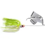 Booyah Buzz Buzzbait 1/4 oz White/Chartreuse Shad