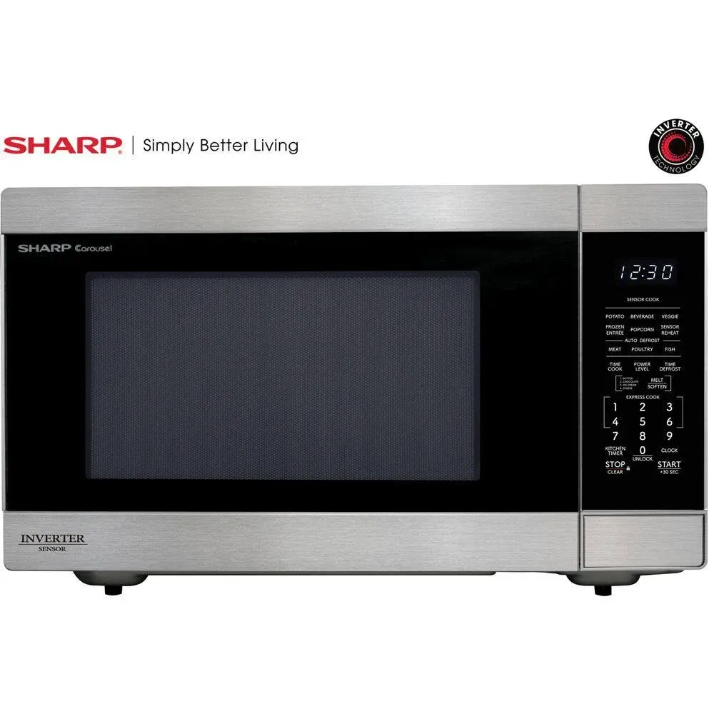 Sharp 2.2 CF Countertop Microwave Oven