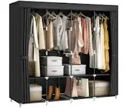 MOGELAFOO 67 inch Large Capacity Portable Closet Wardrobe