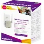 NETGEAR Wi-Fi Range Extender EX6120 - Coverage Up to 1500 Sq Ft and 25 Devices with AC1200 Dual Band Wireless Signal Booster & Repeater (Up to 1200Mbps Speed), and Compact Wall Plug Design, White