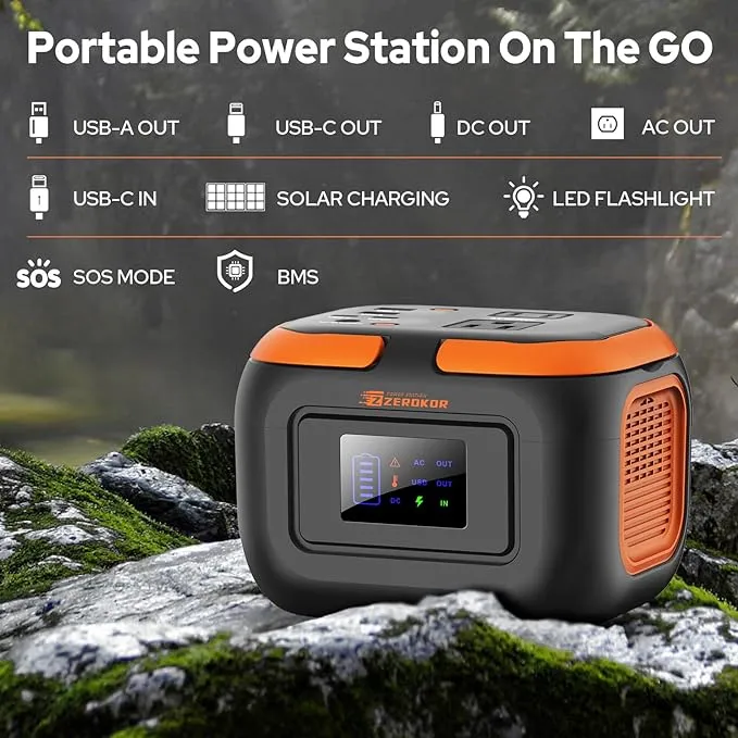 ZeroKor Portable Power Station