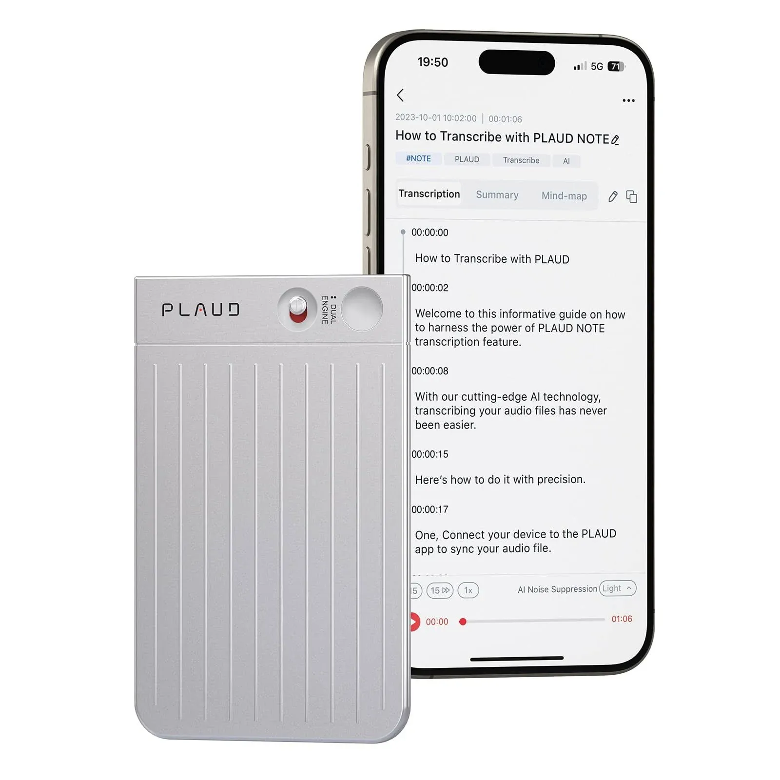 PLAUD NOTE ChatGPT Empowered AI Voice Recorder