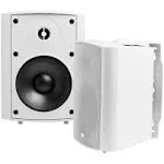 5.25" High Definition Patio Speaker Pair, AP520, White, 70v