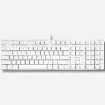 Macally Backlit Mechanical Keyboard for Mac - Comfortable, Accurate Typing - Classic Mac Mechanical Keyboard with Brown Switches - 104 Key Apple Keyboard Wired USB with Weighted Base