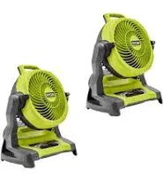 Ryobi 18V ONE+ Portable Bucket Top Misting Fan Kit