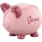 Personalized Ceramic Kids Piggy Bank by Miles Kimball - Blue