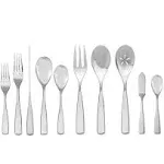 Nambé Anna 45-Piece Flatware Set in Metallic Silver