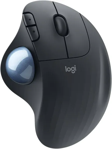 Logitech ERGO M575 Wireless Trackball Graphite USB Receiver *NO BATTERY COVER*