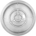 Bentism 19 inch Round Drop-In Fire Pit Pan