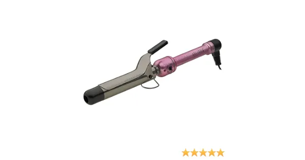 Hot Tools Professional 1-1/4&#034; Pink Titanium Spring Curling Iron Model: HPK45 NIB