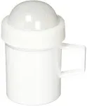 Norpro White Stainless Steel Flour and Sugar Shaker 8 oz