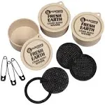 Hunters Specialties Long Lasting Fresh Earth Cover Scent Wafers for Hunting - 9 Wafers Per Pack, 3 Storage Containers Included