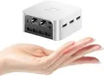 ACEMAGICIAN Mini PC,Intel 12th Gen N95 (up to 3.4GHz) ，Desktop Computers with 16GB LPDDR5 512GB M.2 SSD ， Micro PC Support 4K UHD, Dual Gigabit Ethernet,2.4G/5G WiFi, BT4.2