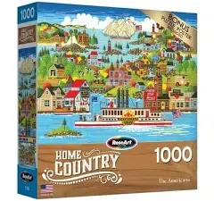 Home Country - The Americana 1000 Piece Jigsaw Puzzle by RoseArt