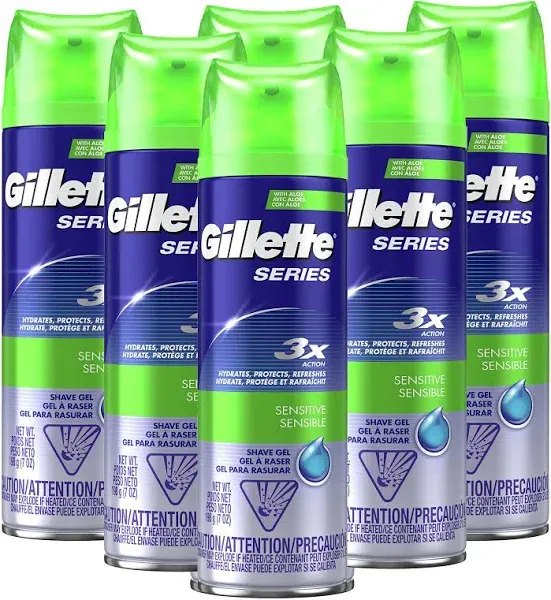 Gillette Series Sensitive Shave Gel