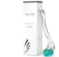 AKIYRO Micro Derma Roller Titanium 0.30mm Microderm Roller Microneedle Roller with Case