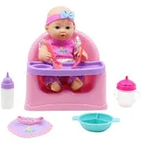 Dream Collection Feeding Fun Doll Set w Baby Doll