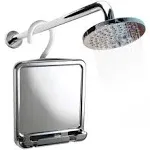  Fogless Shower Mirror for Shaving and Distortion-Fre<wbr/>e Glass Surface with Hook 