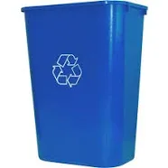 good natured Planet Friendly Tall Recycle - 10.25 Gallon Recycling Bin for Kitchen