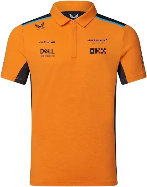 McLaren Men's 2023 Team Replica Polo Shirt