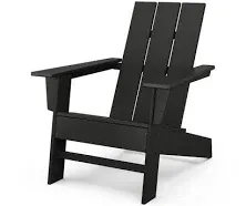 POLYWOOD Grant Park Modern Plastic Outdoor Patio Adirondack Chair