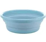 10&#034; Multipurpose Collapsible Dish Tub Bowl Bpafree Round Lightweight Collapsible