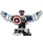 LEGO Marvel Series 1: Captain America Falcon Minifigure 71031