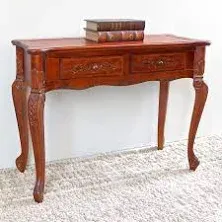 International Caravan Windsor Console Table