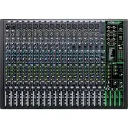 Mackie ProFX22v3 22-Channel Sound Reinforcement Mixer with Built-In FX + Q7x Dynamic Supercardioid Microphone, SR850 Semi-Open Studio Headphones, Xpix Pop Filter & Deluxe Cables Bundle