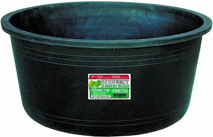 Tuff Stuff Products Circular Tub, 15-Gallon