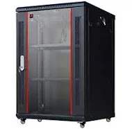 Sysracks 18U 24 Inch Deep Wall Mount It Server Rack Cabinet Enclosure Accessories Over $90 Value Included