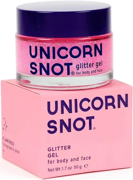 Unicorn Snot Glitter Gel for Body &amp; Face Blue Sky 1.7 oz NEW Holographic Aqua