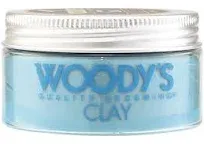 Matte Finish Clay by Woodys for Men - 3.4 oz Styling