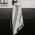 Jordan Turkish Hand Towel, Three Stripe