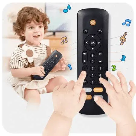 Baby TV Remote Toy - Baby Early Learning Toys Baby Musical Toys Toddler Toys