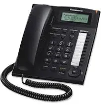 Panasonic KX-TS880B Corded Phone with Caller ID and Speakerphone