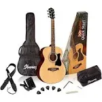 Ibanez Grand Concert Acoustic Guitar Package, Jam Pack