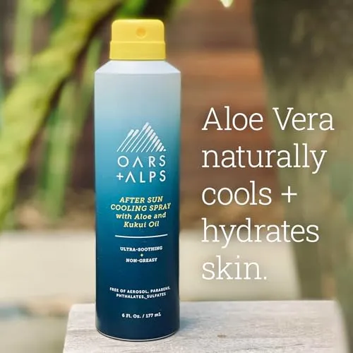 Oars + Alps After Sun Cooling Spray with Aloe Vera