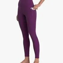 Colorfulkoala Women's High Waisted Yoga Pants 7/8 Length Leggings with Pockets