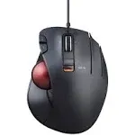 ELECOM USB Trackball Mouse 5 Buttons Black M-XT2URBK-G